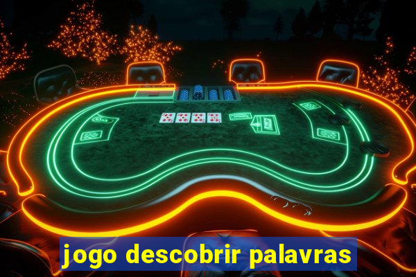 jogo descobrir palavras